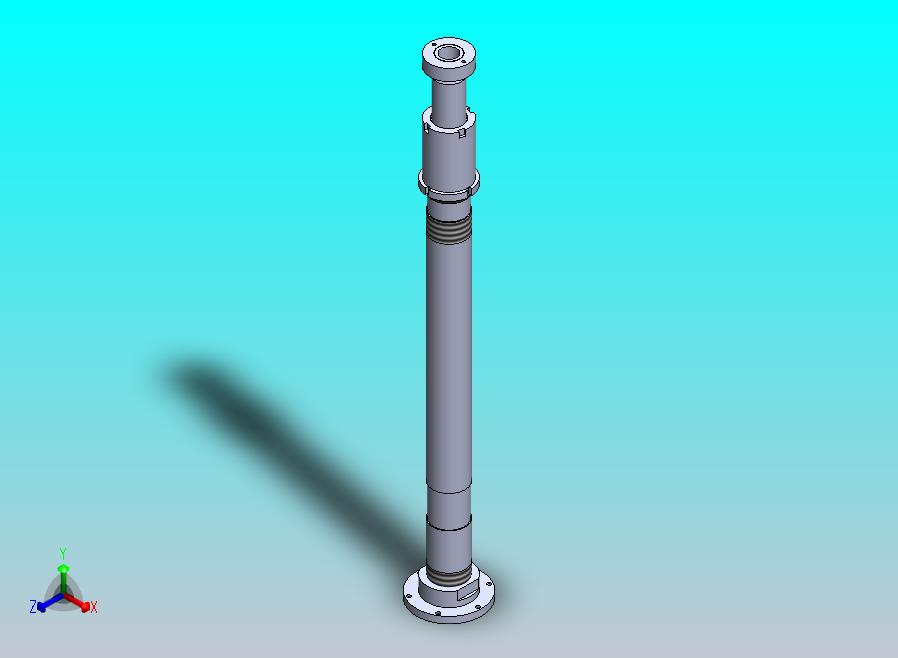 螺纹类型 液压缸 50x45x606毫米