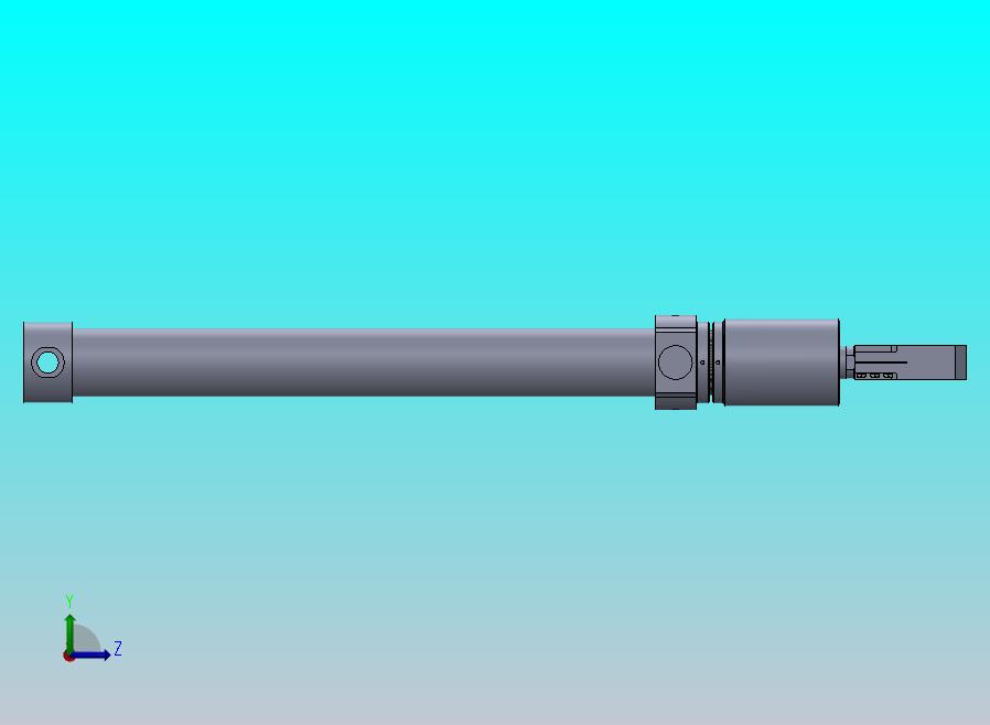 焊接型液压缸（带固定支柱） 100x60x1200 mm