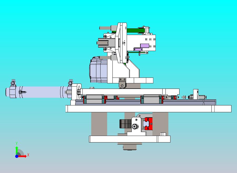 齿轮齿条的翻转移栽机构