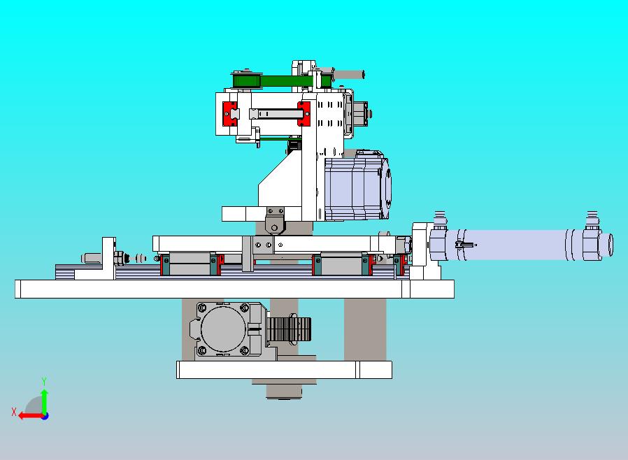 齿轮齿条的翻转移栽机构