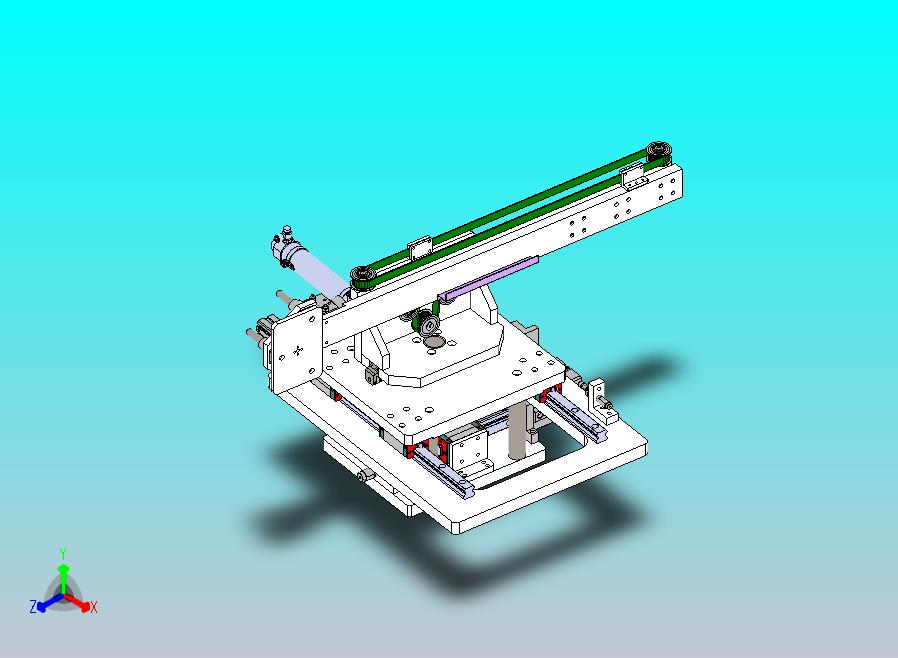 齿轮齿条的翻转移栽机构