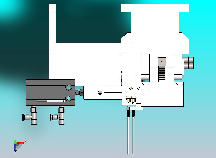 齿轮齿条的翻转机构