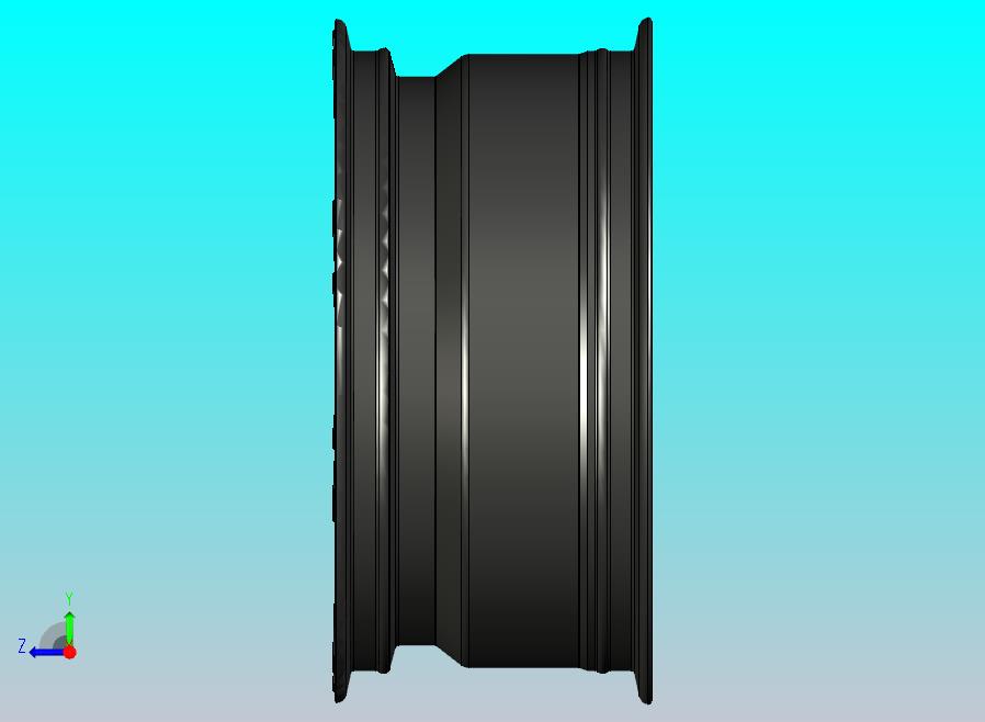 汽车轮毂建模图