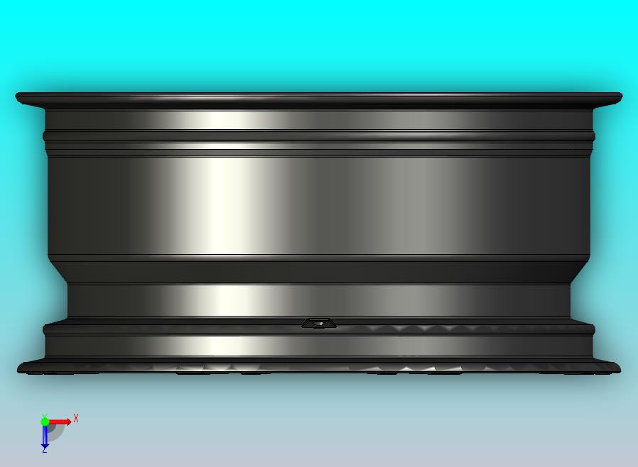 汽车轮毂建模图