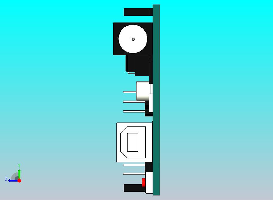 线路板3D参数建模图档