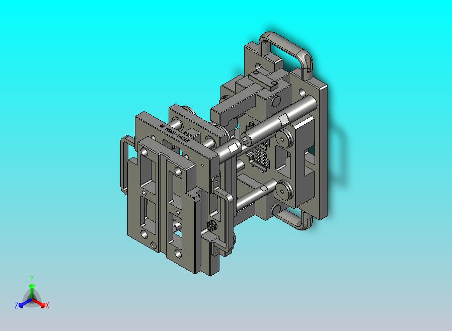 双工位EGR冷却器打坑管扩口工装