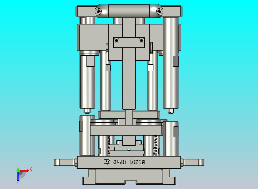 双工位EGR冷却器打坑管扩口工装