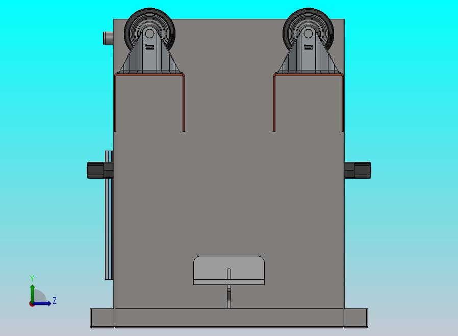 垃圾箱小车模型