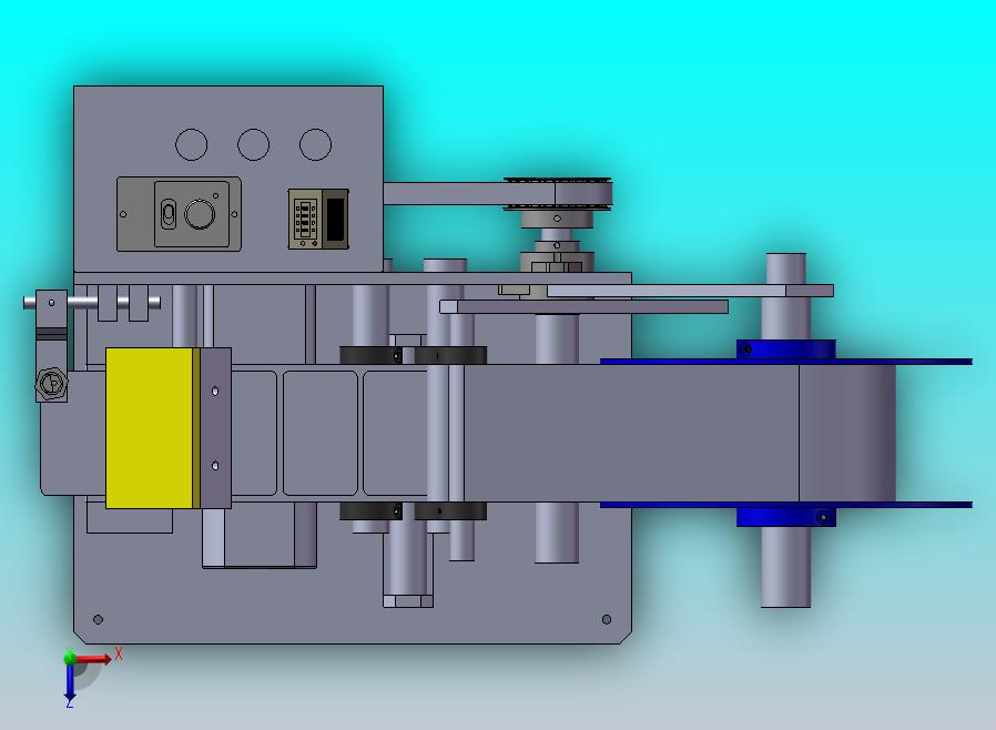贴标签设备模型