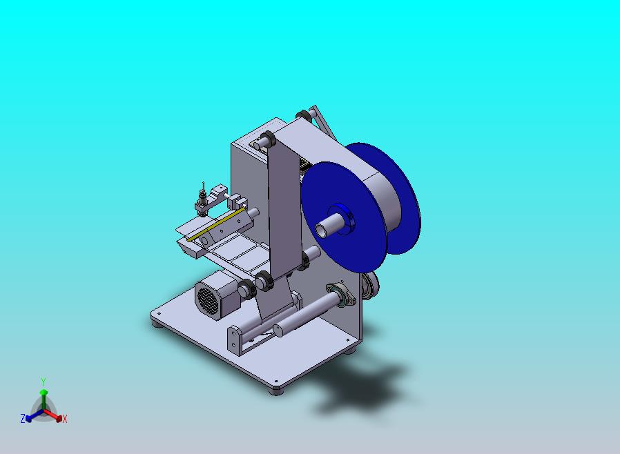 贴标签设备模型