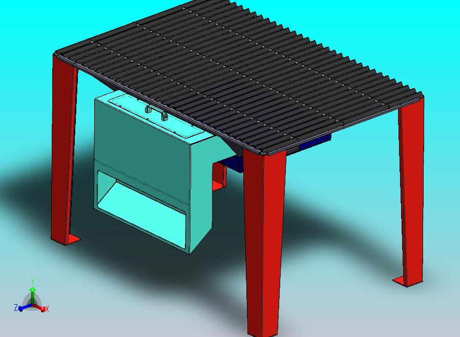 吸力焊接台模型
