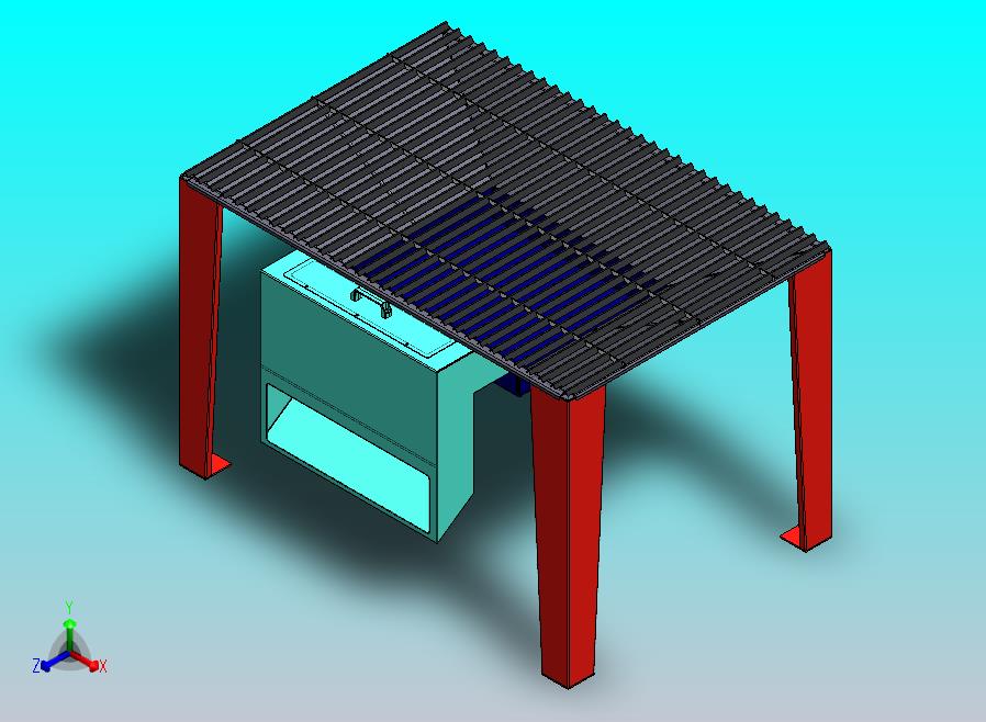 吸力焊接台模型