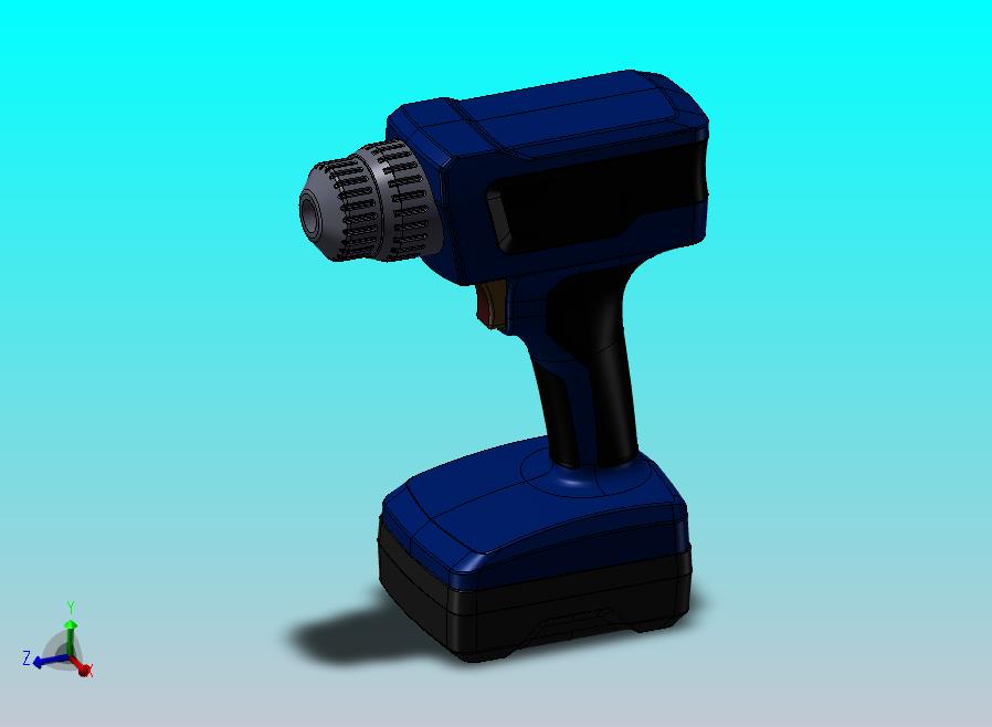 手电钻模型