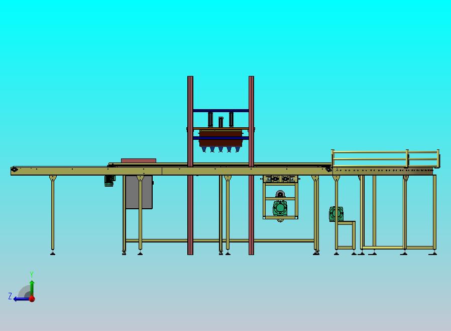 食品输送机模型