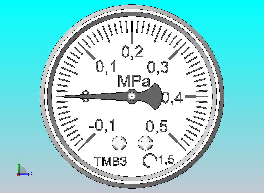 液压真空压力表TMV-3