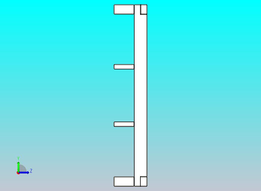 简单的木床 - 180 × 200 厘米