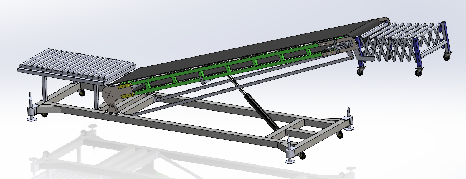 卡车装载输送机
