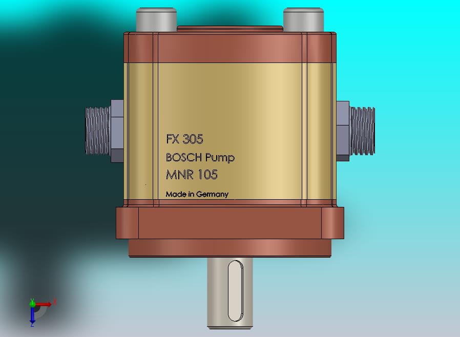 Bosch FX 305 nmr 105 液压泵