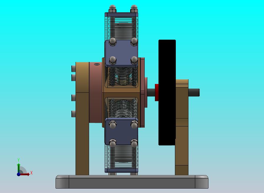 六缸星形发动机