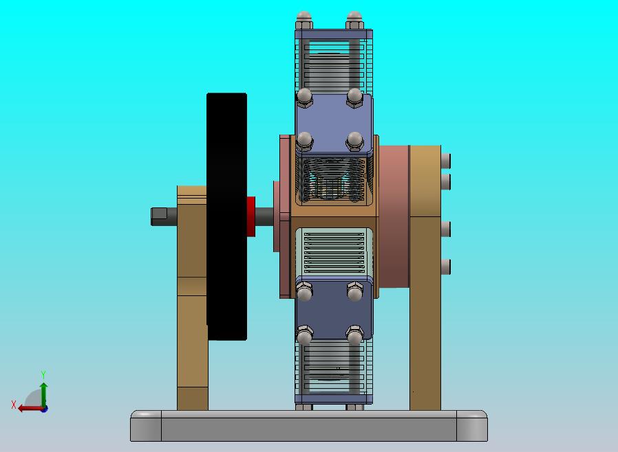 六缸星形发动机