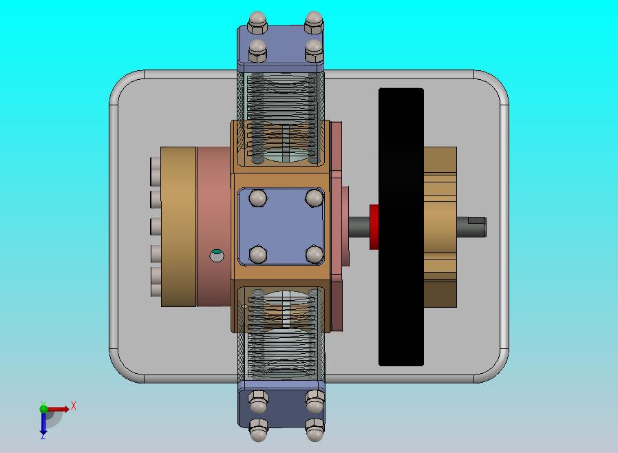 六缸星形发动机