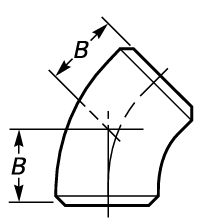 弯头45° - STD-40-80 - ANSI-ASME B16-9-elbow-45deg-1.snapshot.2