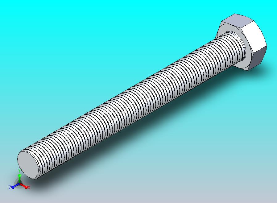 M33 六角头螺栓 DIN933