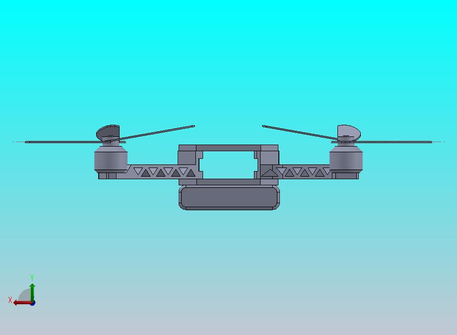 无人机所有部件与组装