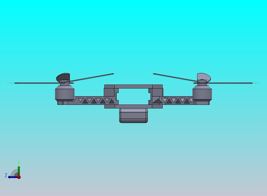 无人机所有部件与组装