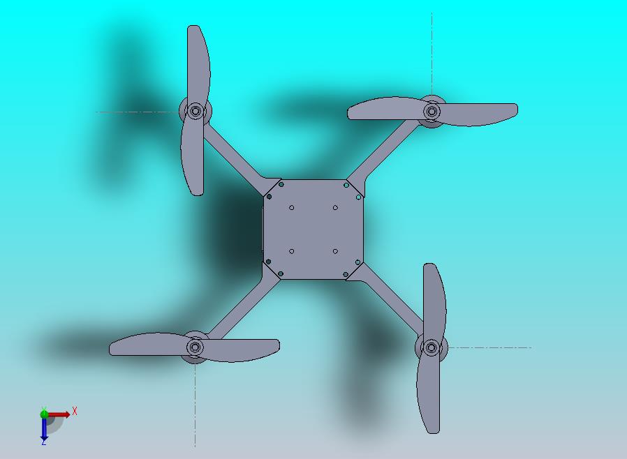 无人机所有部件与组装