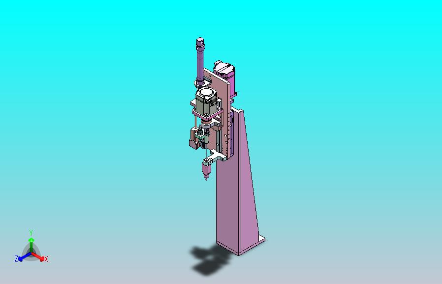 伺服电批锁附打螺丝机构