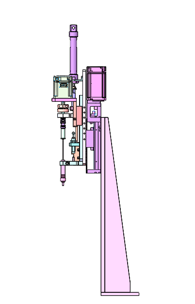伺服电批锁附打螺丝机构