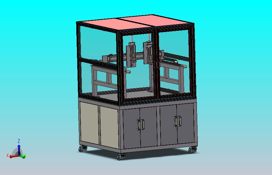 3轴双头自动锁螺丝机