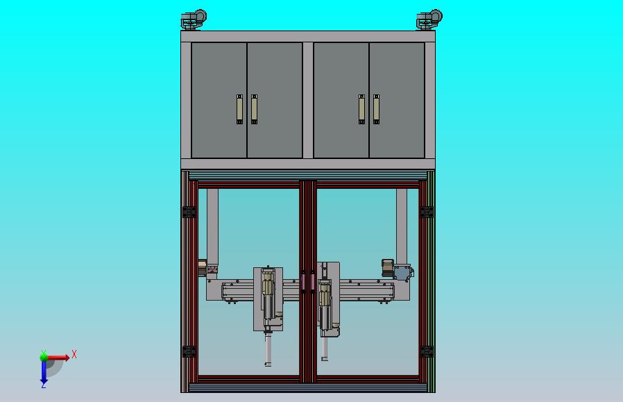 3轴双头自动锁螺丝机