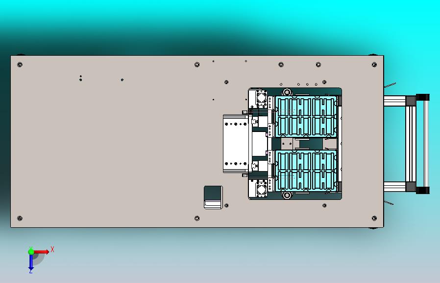 物料小车的步进顶升机构