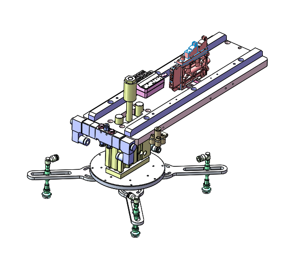 真空吸盘取料组件