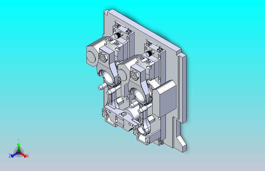 汽车连杆加工粗镗大小孔