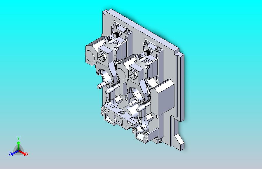 汽车连杆加工粗镗大小孔