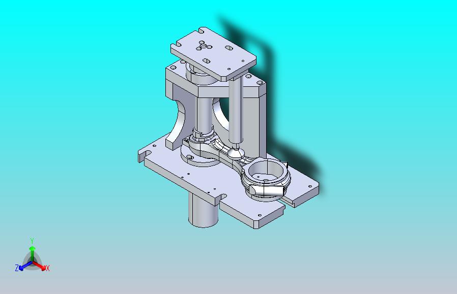 汽车连杆压套工装