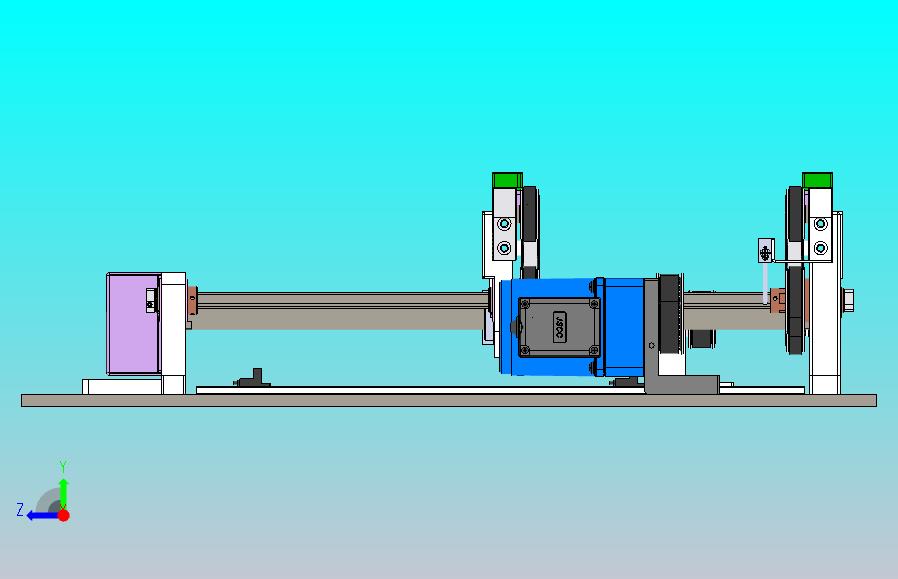 自动调宽的双列皮带输送机