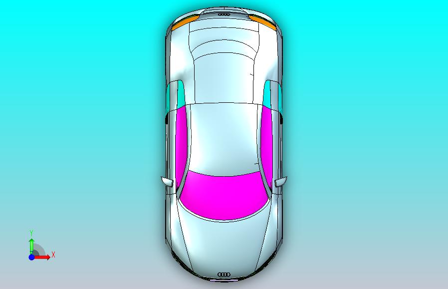 玩具汽车奥迪r8汽车建模图档