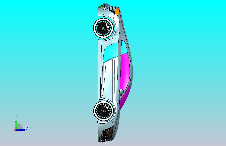 玩具汽车奥迪r8汽车建模图档