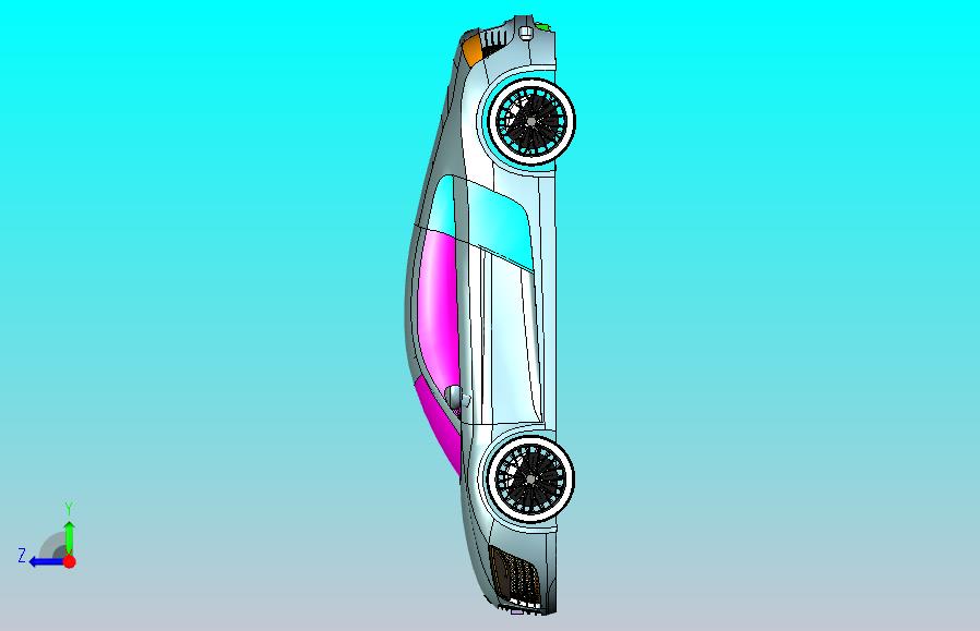 玩具汽车奥迪r8汽车建模图档