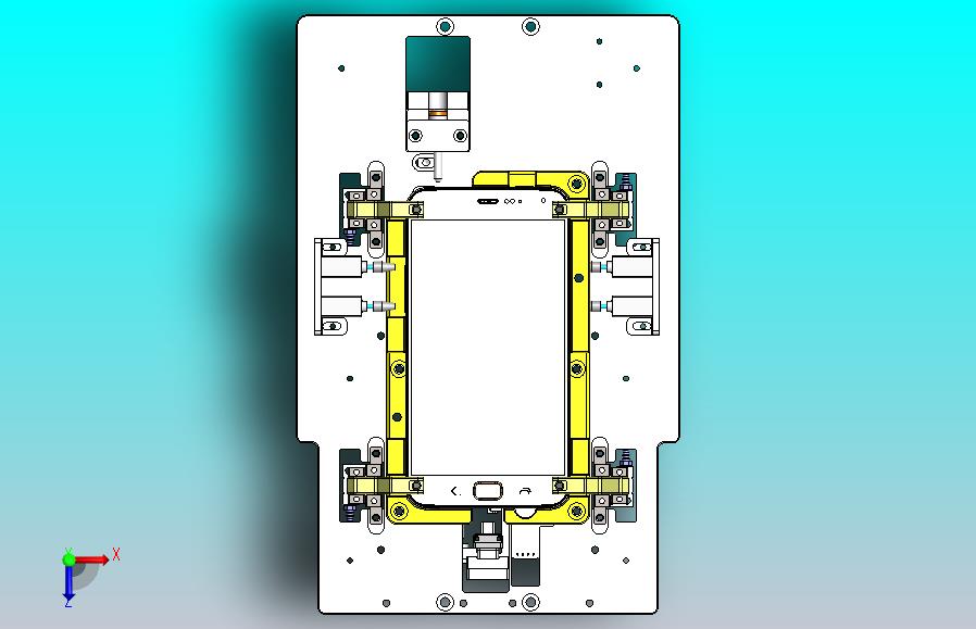 手机的定位与检测组件