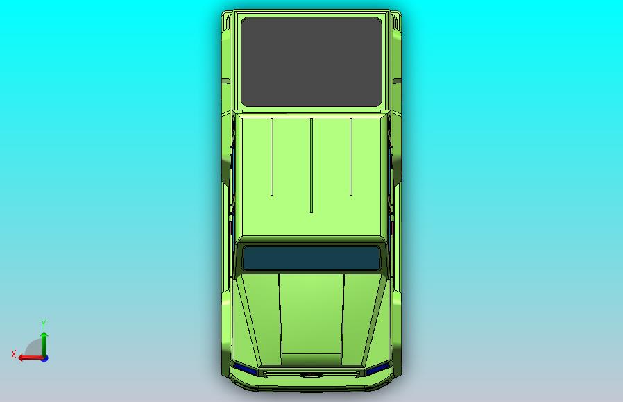 奔驰皮卡车模型