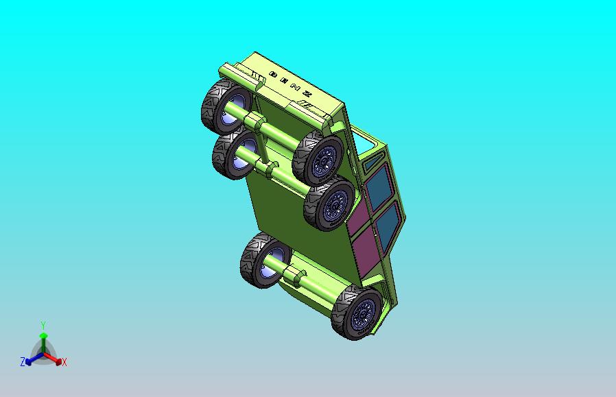 奔驰皮卡车模型