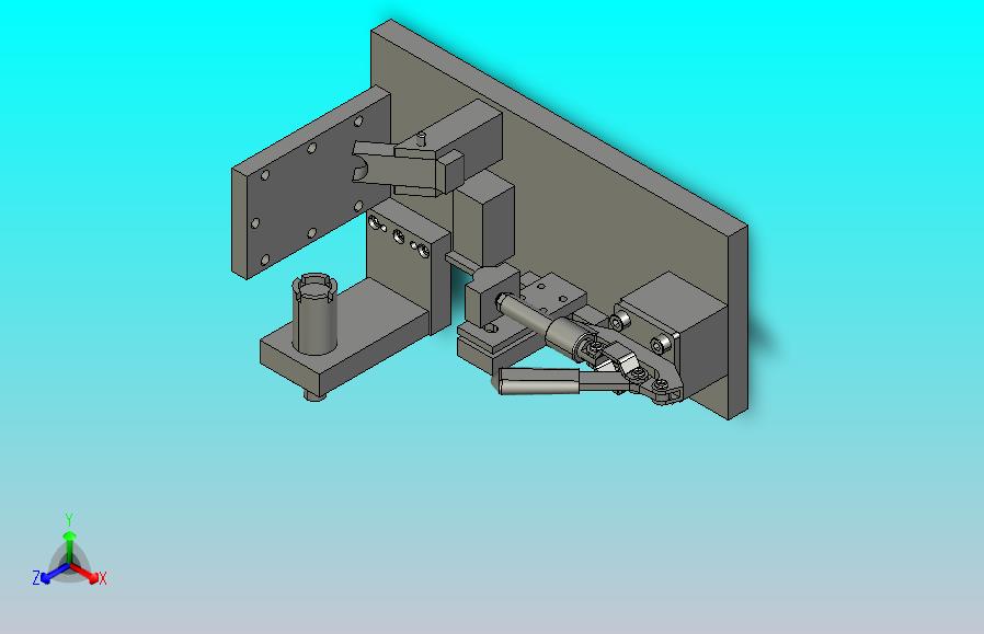 EGR冷却器进出水管点焊工装