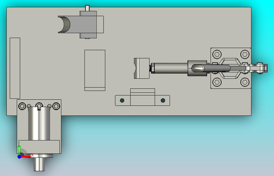 EGR冷却器进出水管点焊工装