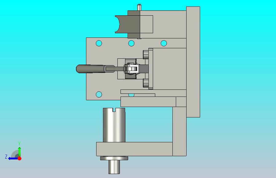 EGR冷却器进出水管点焊工装