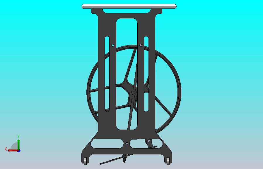 缝纫机模型图sw